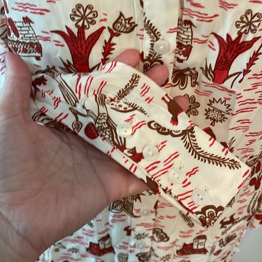 NWT Modcloth Western style shirt dress - Picture 4 of 11